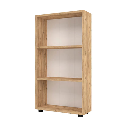 In And OutdoorMatch Boekenkast Plank Wendy - 106x55x20 cm - Eiken - Spaanplaat - Decoratieve Boekenkast Boekenkast