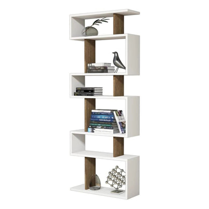 In And OutdoorMatch Boekenkastplank Funs - 157x60x20 cm - Wit - MDF Boekenkast