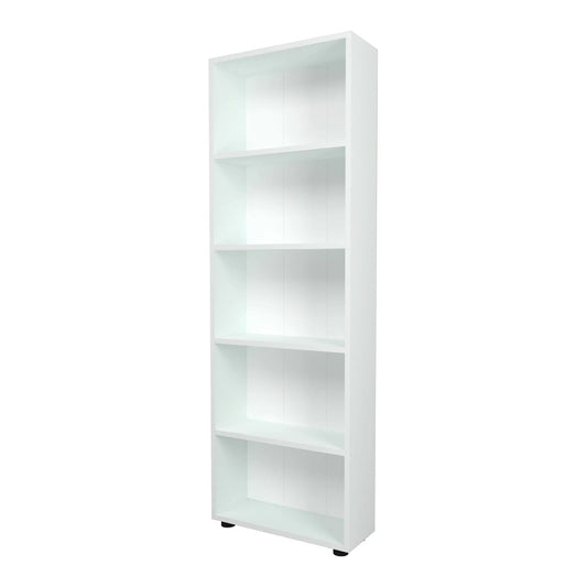 In And OutdoorMatch Boekenkastplank Jony - 172x55x20cm - Wit - MDF Boekenkast