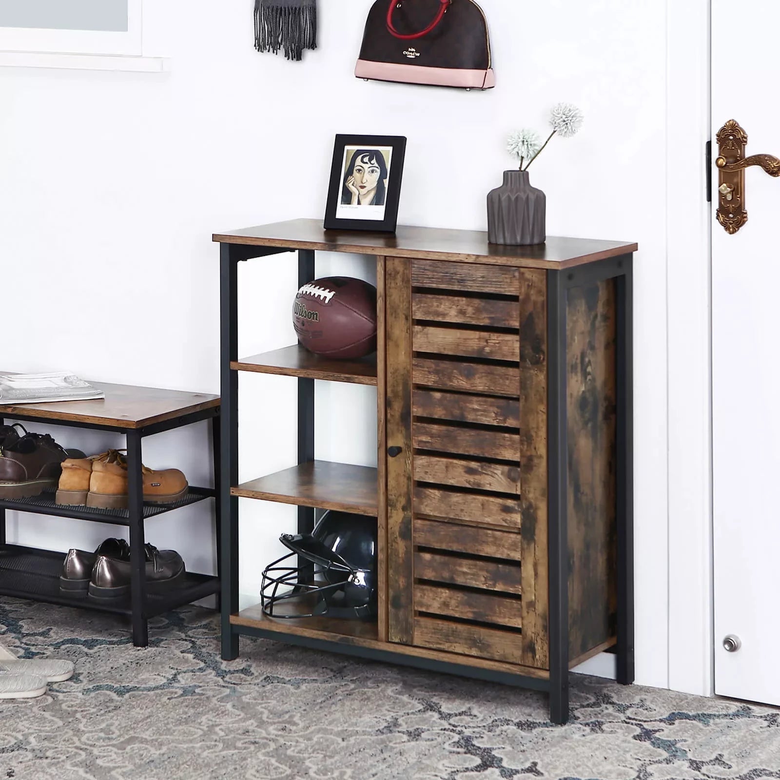 In And OutdoorMatch Dressoirkasten Frans - Industrieel - Consoletafel - Haltafel - Bijzettafel - 70x30x76cm sideboard