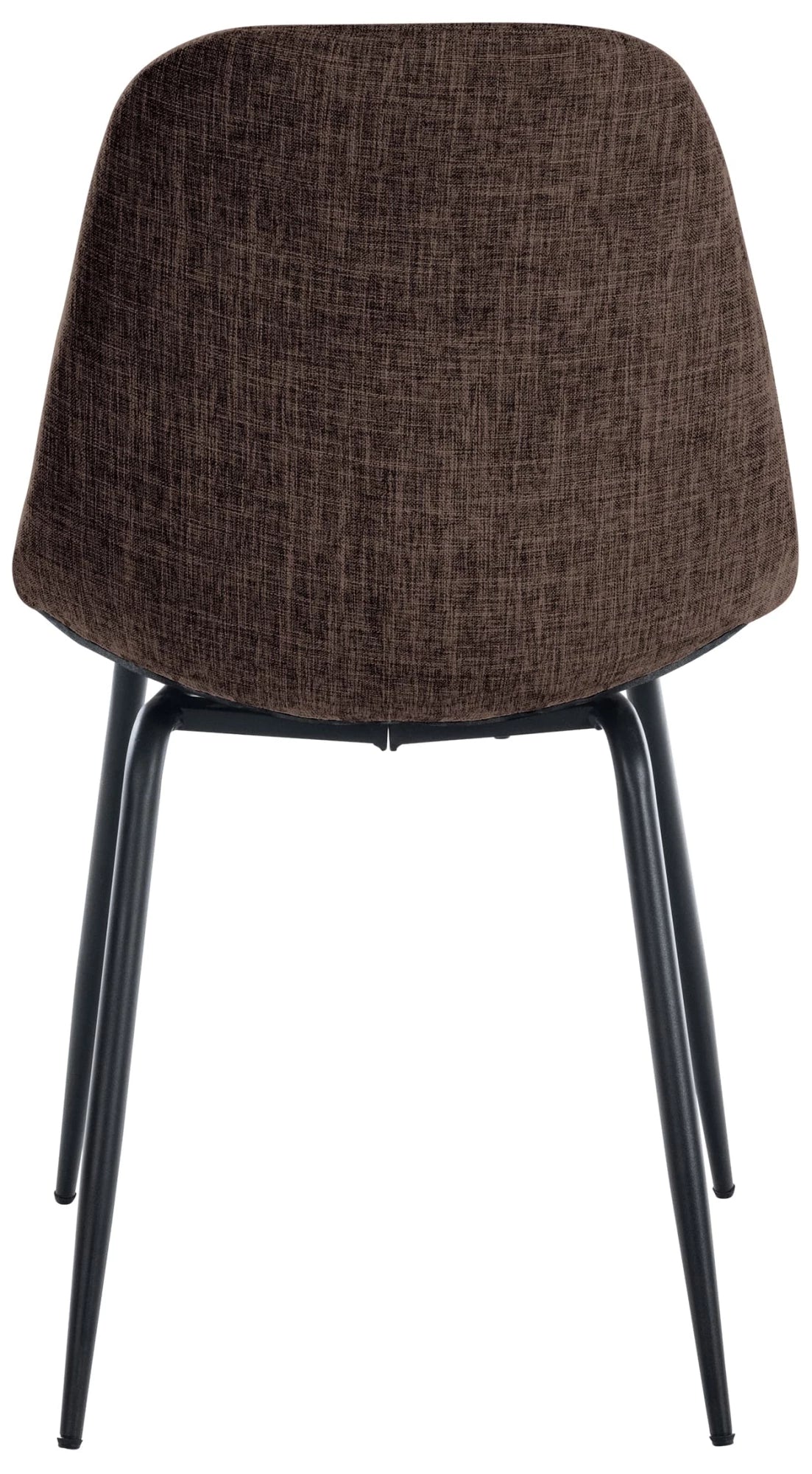 In And OutdoorMatch Eetkamerstoelen Beaumont - Bruin - Set van 2 - Stof - Hoge kwaliteit bekleding - Luxe eetkamerstoel - Stijlvolle uitstraling Eetkamerstoel