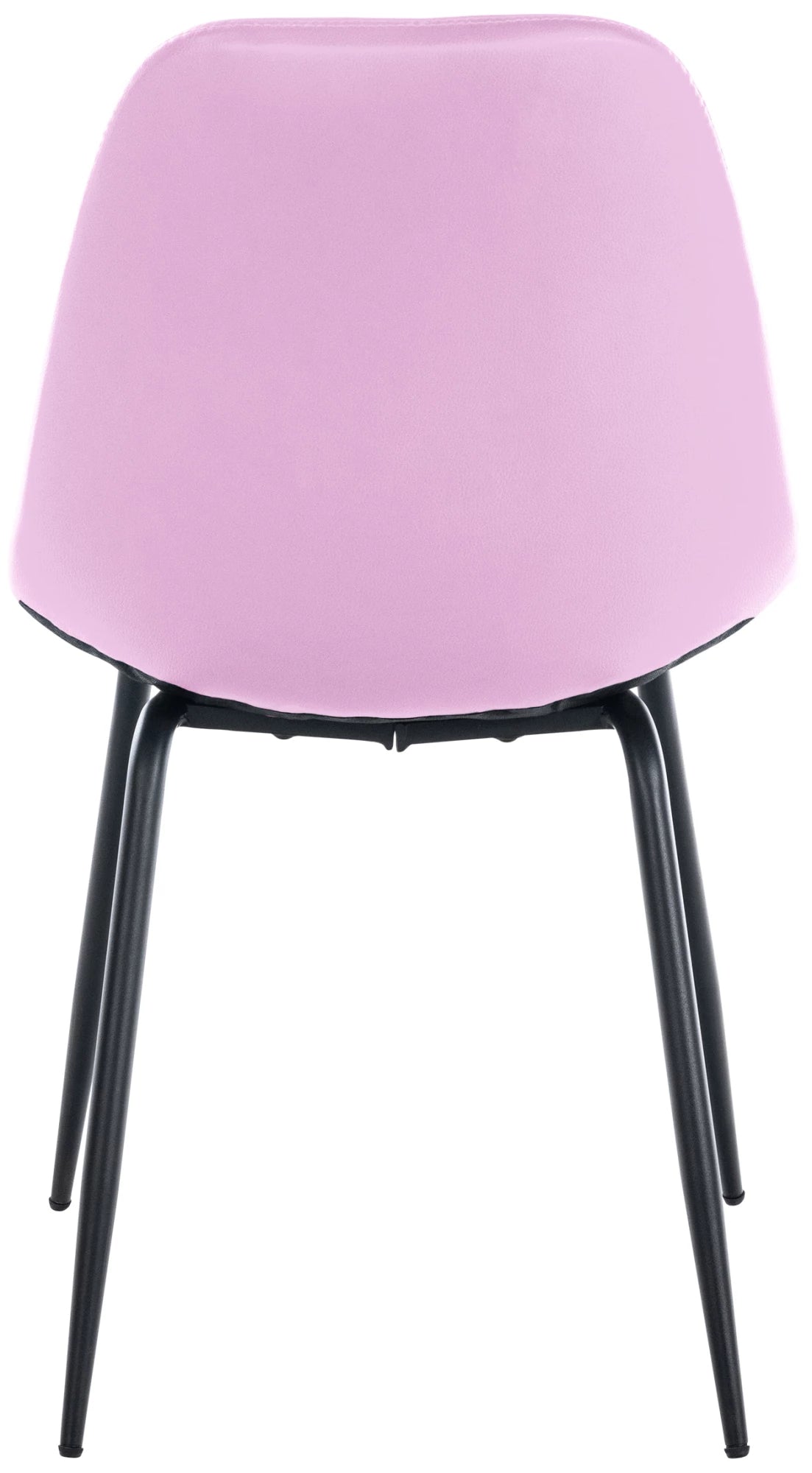 In And OutdoorMatch Eetkamerstoelen Jacklyn - Roze - Set van 2 - Kunstleer - Hoogwaardige bekleding - Luxe eetkamerstoel - Stijlvolle uitstraling Eetkamerstoel