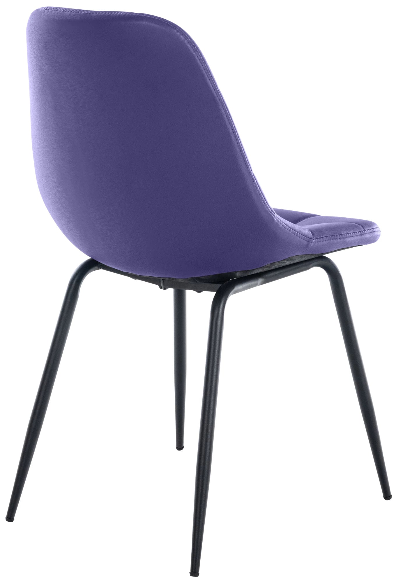 In And OutdoorMatch Eetkamerstoelen Jensen - Blauw - Set van 2 - Kunstleer - Hoogwaardige bekleding - Luxe eetkamerstoel - Stijlvolle uitstraling Eetkamerstoel