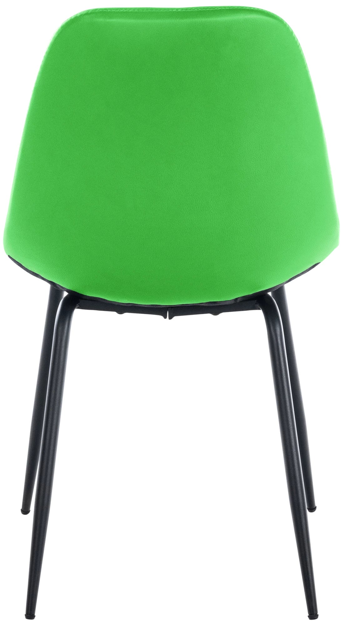 In And OutdoorMatch Eetkamerstoelen Xavia - Groen - Set van 2 - Kunstleer - Hoogwaardige bekleding - Luxe eetkamerstoel - Stijlvolle uitstraling Eetkamerstoel