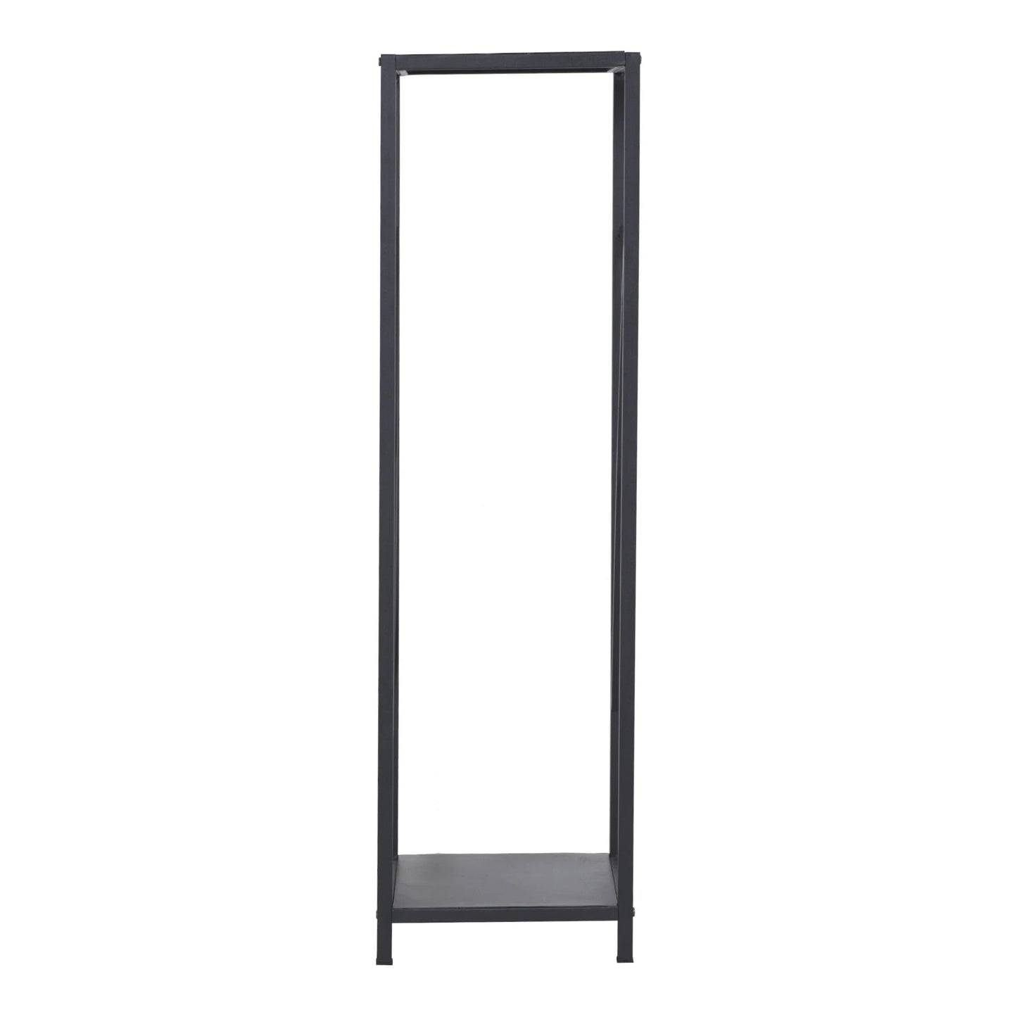 In And OutdoorMatch Haardhoutrek Jacks - Houtopslag 35x35x120 cm zwart Houtrek