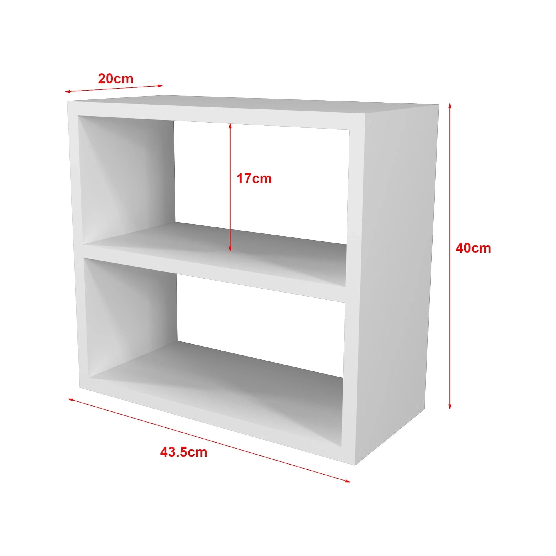 In And OutdoorMatch Keukenkast Organizer Myron - 40x43,5x20cm - Wit - MDF kitchen rack