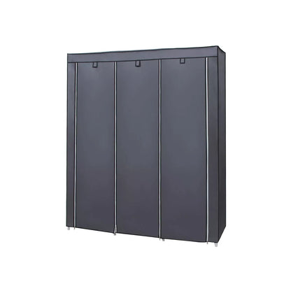 In And OutdoorMatch Kledingkast Julius - Garderobeorganizer - Opvouwbare stoffen kledingkast - Slaapkamer - Kledingrek - 150x45x175 cm Kast