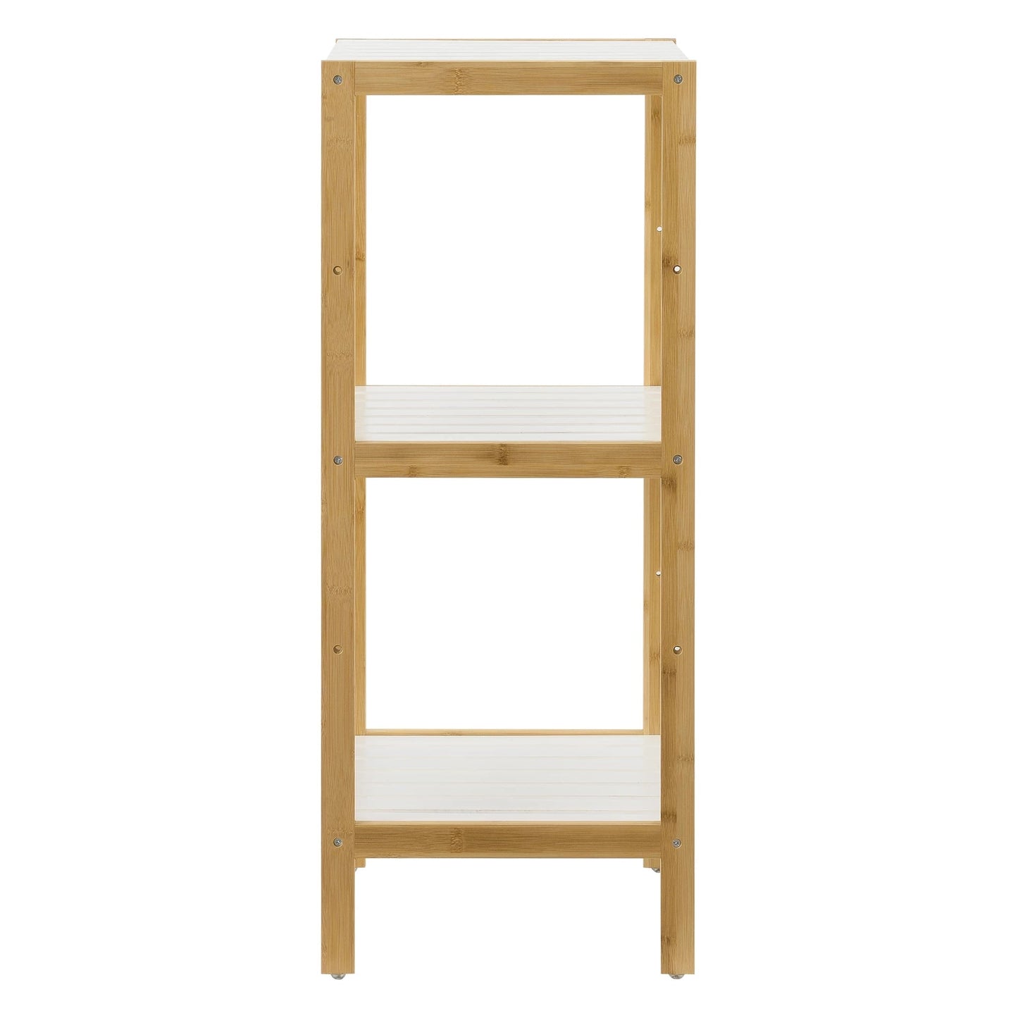 In And OutdoorMatch Opbergrek Margaret - Staand rek - Met 3 Planken - Bamboe - Minimalistisch design storage rack