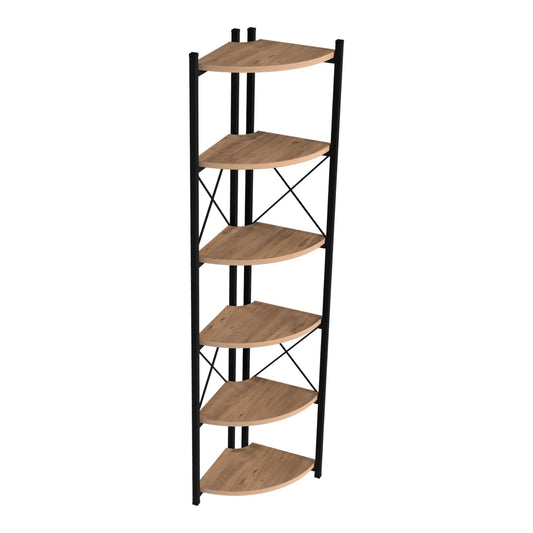 In And OutdoorMatch Plantenstandaard John - Open Kast - 160x30x30 - Mabelkleurig - Minimalistisch Design Plant Stand