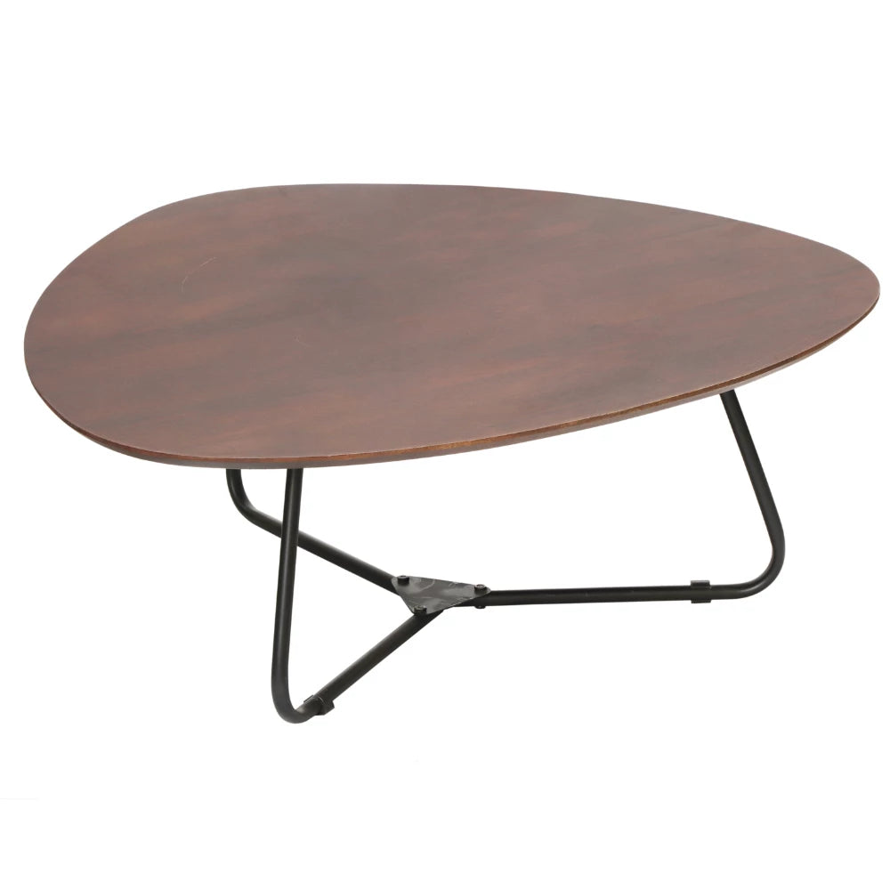 In And OutdoorMatch Salontafel Kyle - 86x78x32cm - Mangohout - Modern Design Koffietafel