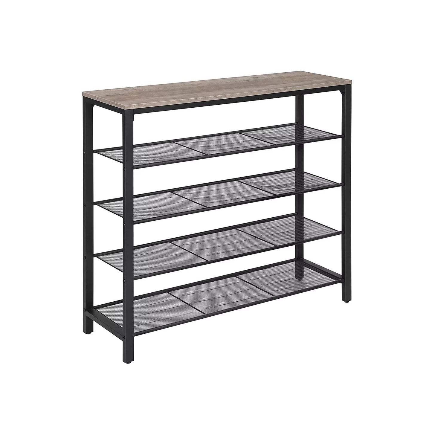 In And OutdoorMatch Schoenenrek Tyreek - Metaal - 16-20 paar schoenen - Schoenenkast - 100x30x92cm shoe rack