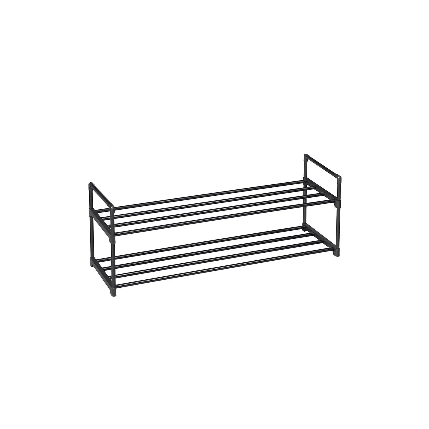 In And OutdoorMatch Schoenenrek metaal Carmen - 10 paar schoenen - Schoenenkast - 92 x 30 x 33 cm shoe rack