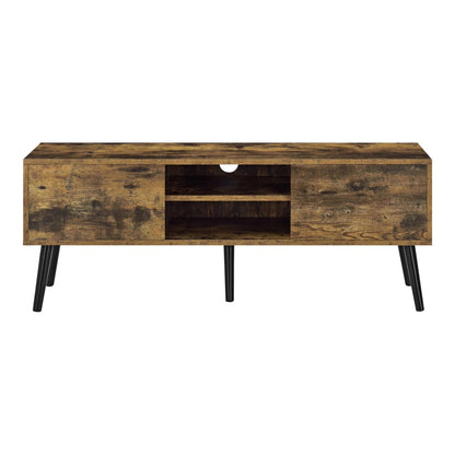 In And OutdoorMatch Sierra-meubel Mari - 120x29,5x46,5 cm - Houtkleur donker - Spaanplaat en Hout - Stijlvol design TV cabinet