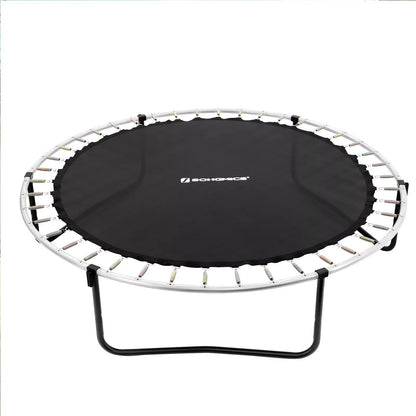 In And OutdoorMatch Trampoline Jaunita - 244cm - Met veiligheidsnet & ladder - Blauw - Rond - Tuin - tot 80 kg belasting Trampoline