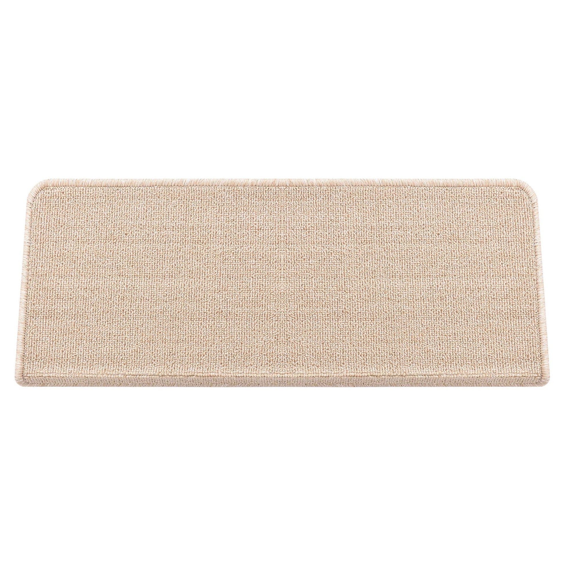 In And OutdoorMatch Trapmat Nero - Set van 15 - Recht - Zelfklevend - Beige - 65x24cm Trap mat