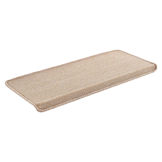 In And OutdoorMatch Trapmat Nero - Set van 15 - Recht - Zelfklevend - Beige - 65x24cm Trap mat