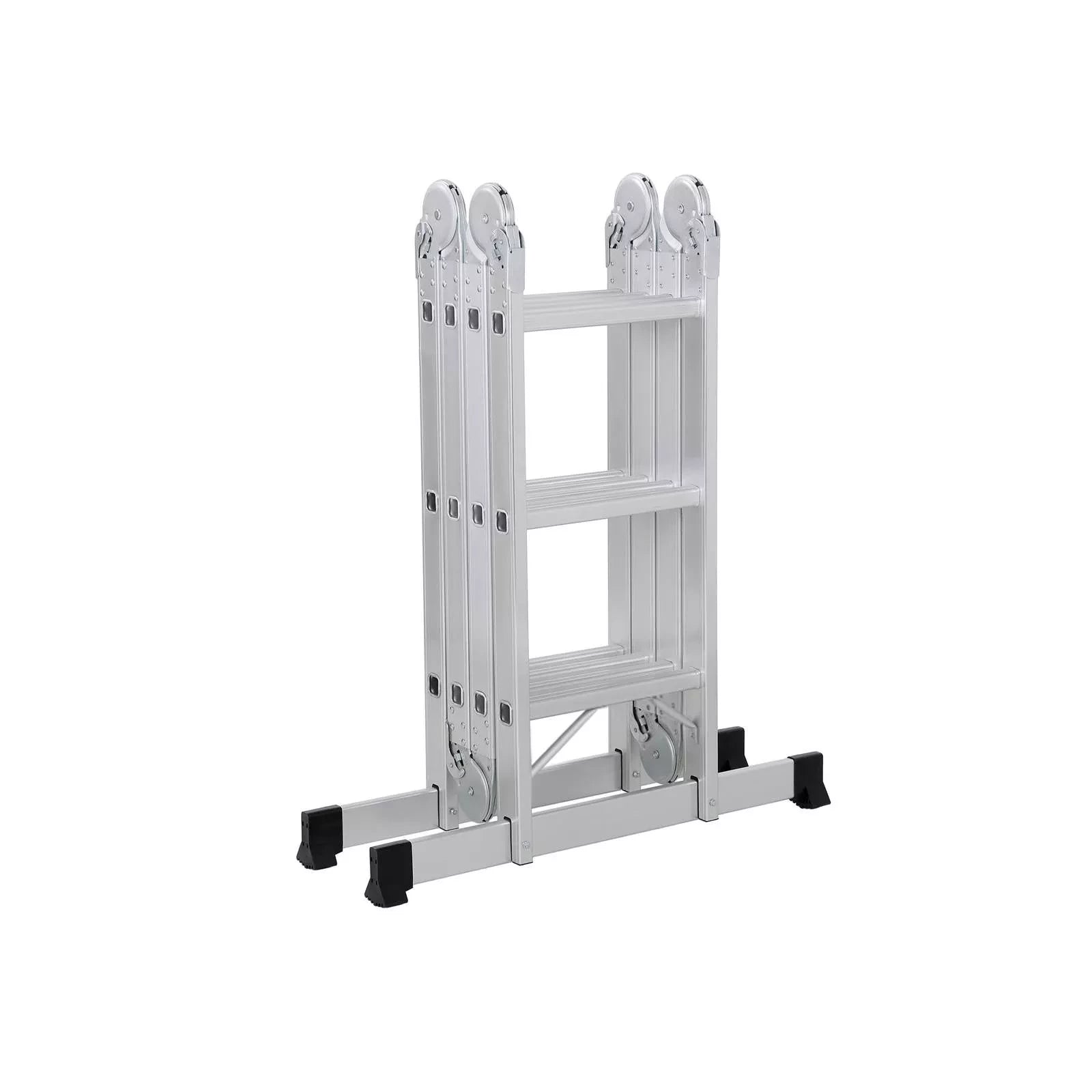 In And OutdoorMatch Vouwladder Remington - Telescoopladder - Multifunctionele ladder - 97x25x80cm Ladder