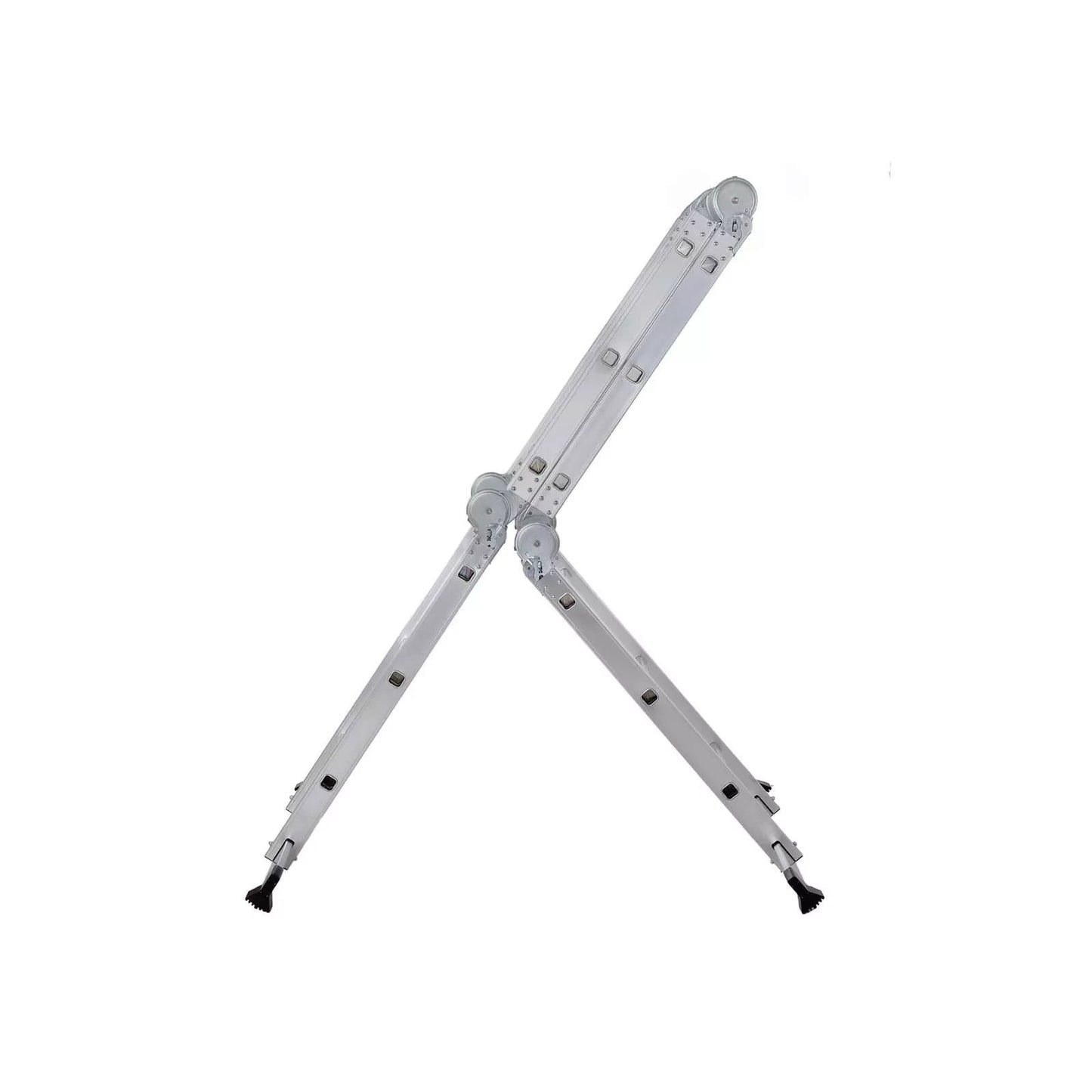 In And OutdoorMatch Vouwladder Remington - Telescoopladder - Multifunctionele ladder - 97x25x80cm Ladder