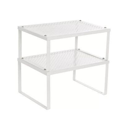 In En OutdoorMatch Keukenorganizers Loma - Set van 2 - Voor Aanrecht - Opbergrek - Spoelbak - Kruidenrek - Kastorganizer - Badkamerorganizer storage rack