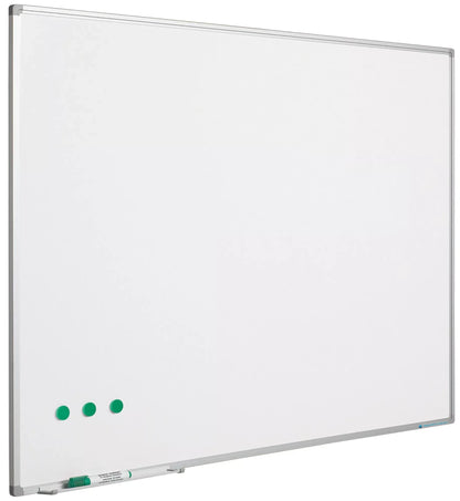 Whiteboard geëmailleerd staal Miller - Wit - Magnetisch - 120x240cm Whiteboards