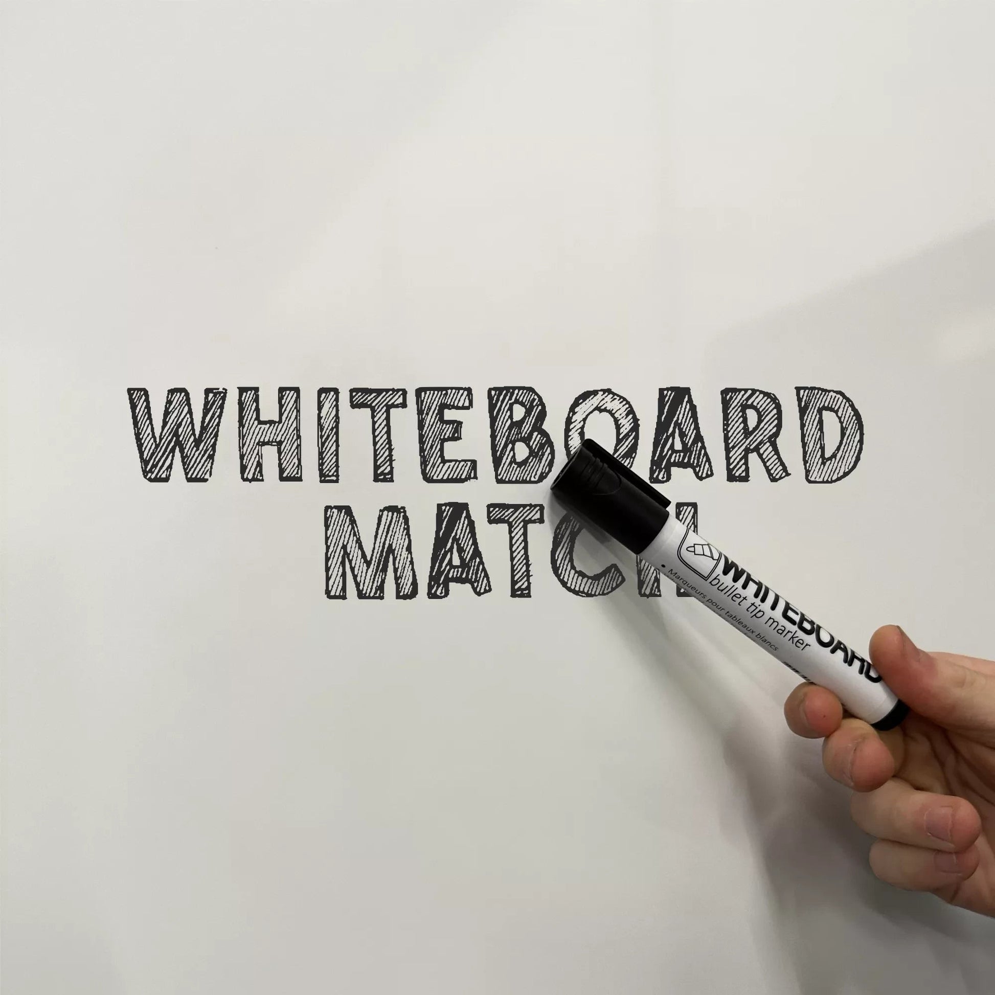 Whiteboard geëmailleerd staal Stevenson - Wit - Magnetisch - 30x45cm Whiteboards