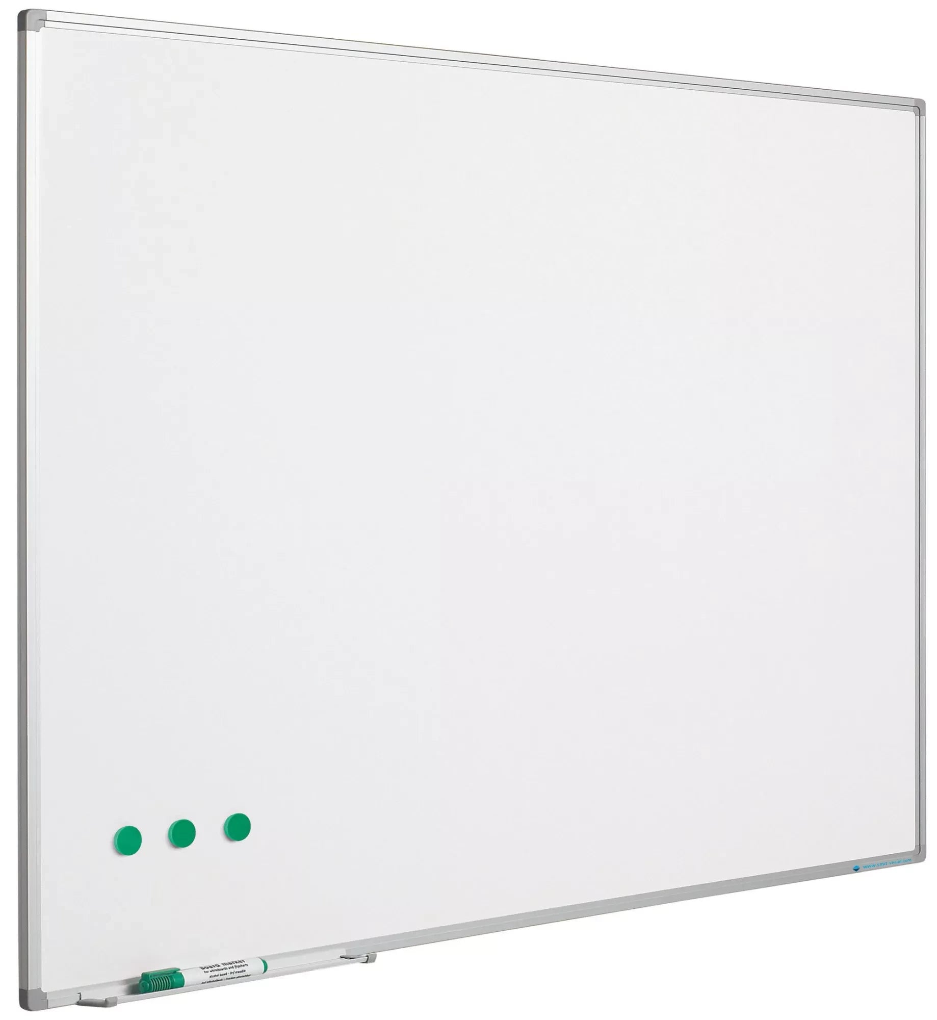 Whiteboard geëmailleerd staal Yong - Wit - Magnetisch - 120x150cm Whiteboards